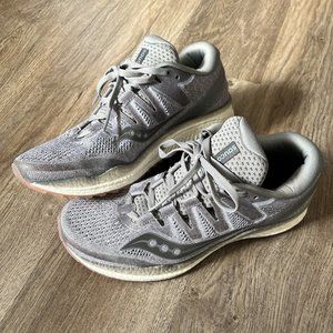Saucony Women's Grey Freedom Iso 2 Everun S10440-2 Running Shoe Size 8.5